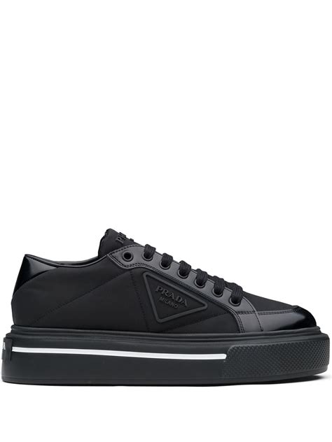 prada striped low top shoes|Prada shoes for women.